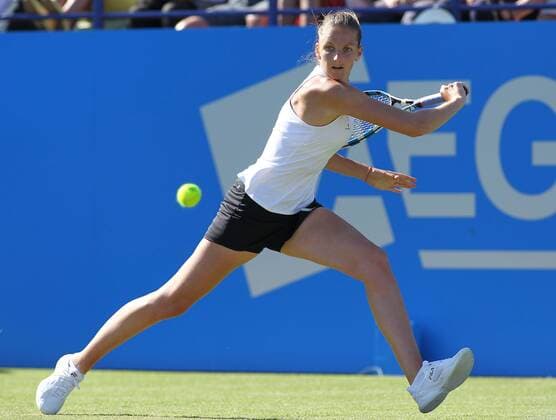 TENNIS - WTA Tennis Damen Aegon International EASTBOURNE,ENGLAND,24.JUN.16 - TENNIS - WTA Tour, Aegon International. Image shows Karolina Pliskova (CZE). GEPAxpictures xAlanxGrieves