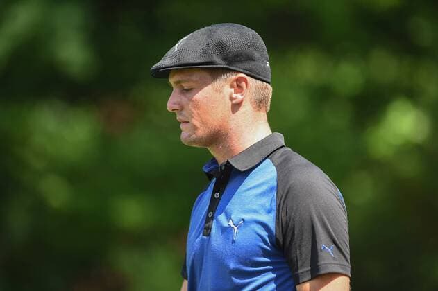 June 25, 2016 - Bryson DeChambeau walks off the tee box at number five during third round play at the Quicken Loans National at Congressional Country Club in Bethesda MD. PGA Golf Herren 2016: Quicken Loans National JUN 25 - ZUMAcjm_