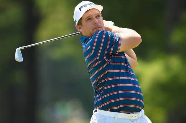 June 25, 2016 - Daniel Summerhays tees off at hole number two during third round play at the Quicken Loans National at Congressional Country Club in Bethesda MD. PGA Golf Herren 2016: Quicken Loans National JUN 25 - ZUMAcjm_