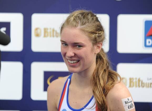 26.06.2016T3 Triathlon in Düsseldorf 1.Bundesliga Damen und Deutsche Meisterschaft Lena Meißner (TV Lemgo) wurde Deutsche Meisterin HM