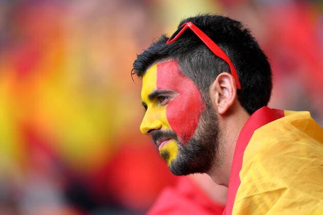 EURO 2016, Italien - Spanien, Fans SOCCER - UEFA EURO EM Europameisterschaft Fussball 2016, ITA vs ESP SAINT-DENIS,FRANCE,27.JUN.16 - SOCCER - UEFA European Championship EM Europameisterschaft 2016, Round of 16, international match Länderspiel Nationalteam Italy vs Spain. Image shows a fan. GEPAxpictures xFlorianxErtl