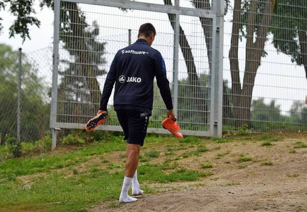 28.06.2016, xjhx, Fussball 1.Bundesliga, SV Darmstadt 98 Training emspor, v.l. Sandro Wagner (SV Darmstadt 98) Darmstadt