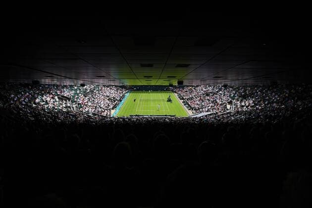 Ambiance illustration - Tennis, Wimbledon 2016 - 27 06 2016 TennisMagazine Panoramic 