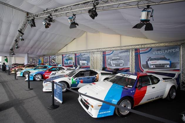 FORMULA 1 - GP of Austria 2016 SPIELBERG,AUSTRIA,30.JUN.16 - MOTORSPORTS, FORMULA 1 - Grand Prix of Austria, Red Bull Ring, preview. Image shows the old BMW M1 Procar cars. GEPAxpictures xMaticxKlansek