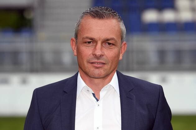 GER, 30.06.2016, xsvx, Fussball 3.Liga, SV Wehen Wiesbaden PortraÌˆttermin 2016 2017, emspor, Sportdirektor Christian Hock Wiesbaden