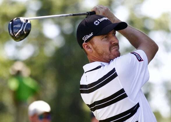 June 30, 2016 - Akron, OH, USA - Jimmy Walker hits from the 18th tee during the first round of the Bridgestone Invitational at Firestone Country Club in Akron, Ohio, on Thursday, June 30, 2016. Bridgestone Invitational at Firestone Country Club, first round - ZUMAm67_