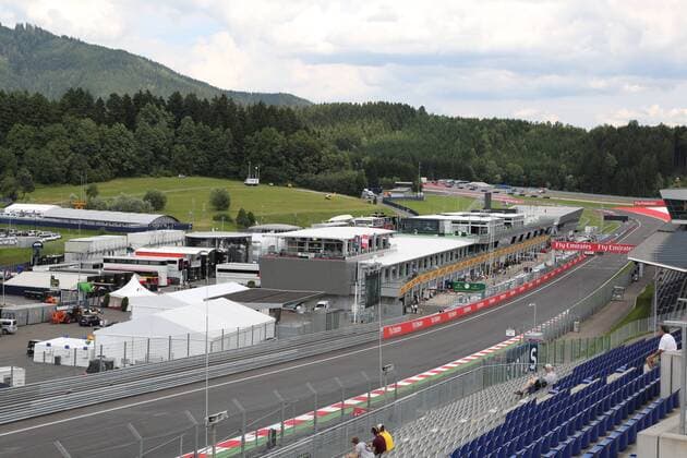 Austrian Grand Prix Zeltweg - Spielberg, 30. 06. 2016 Rennstrecke