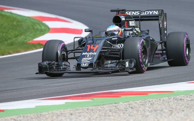 FORMULA 1 - GP of Austria 2016 SPIELBERG,AUSTRIA,01.JUL.16 - MOTORSPORTS, FORMULA 1 - Grand Prix of Austria, Red Bull Ring, free practice. Image shows Fernando Alonso (ESP McLaren). GEPAxpictures xMarioxKneisl