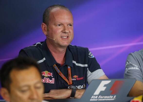 FORMULA 1 - GP of Austria 2016 SPIELBERG,AUSTRIA,01.JUL.16 - MOTORSPORTS, FORMULA 1 - Grand Prix of Austria, Red Bull Ring, free practice, press conference PK Pressekonferenz Image shows Graham Watson (Toro Rosso). GEPAxpictures xDanielxGoetzhaber