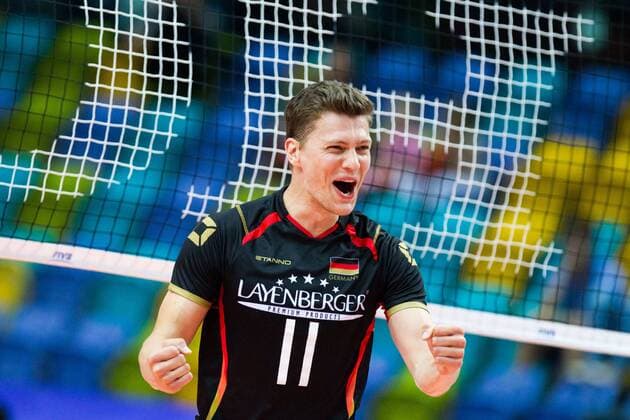 Freude Jubel joy Lukas Kampa (11 Deutschland Germany); FIVB Volleyball World League Group 3 Finals, fraport Arena, Frankfurt (Main) Germany, 20160701: Semifinal Germany vs Chinese Taipei (Deutschland gegen Taiwan) Frankfurt (Main) Copyright: Wuechner Eibner-Pressefoto EP_NWR