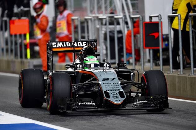 Niko Huelkenberg, Sahara Force India F1, Austria in Spielberg, 02.07.2016 Photo:mspb Jerry Andre Niko Huelkenberg, formula 1 GP, Austria