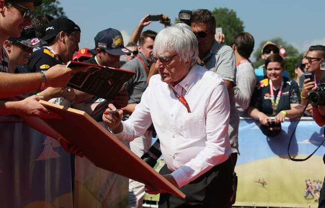 FORMULA 1 - GP of Austria 2016 SPIELBERG,AUSTRIA,02.JUL.16 - MOTORSPORTS, FORMULA 1 - Grand Prix of Austria, Red Bull Ring, qualifying. Image shows Bernie Ecclestone. GEPAxpictures xMarioxKneisl