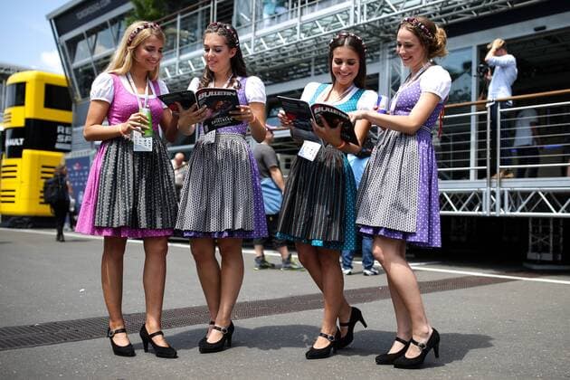 FORMULA 1 - GP of Austria 2016 SPIELBERG,AUSTRIA,02.JUL.16 - MOTORSPORTS, FORMULA 1 - Grand Prix of Austria, Red Bull Ring, qualifying. Image shows the Formula Unas. GEPAxpictures xDanielxGoetzhaber