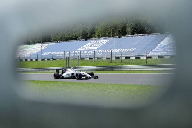 FORMULA 1 - GP of Austria 2016 SPIELBERG,AUSTRIA,02.JUL.16 - MOTORSPORTS, FORMULA 1 - Grand Prix of Austria, Red Bull Ring, qualifying. Image shows Valtteri Bottas (FIN Williams). GEPAxpictures xMaticxKlansek