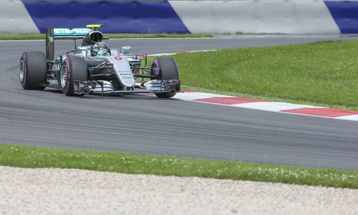 FORMULA 1 - GP of Austria 2016 SPIELBERG,AUSTRIA,02.JUL.16 - MOTORSPORTS, FORMULA 1 - Grand Prix of Austria, Red Bull Ring, qualifying. Image shows Nico Rosberg (GER Mercedes GP). GEPAxpictures xMarioxKneisl