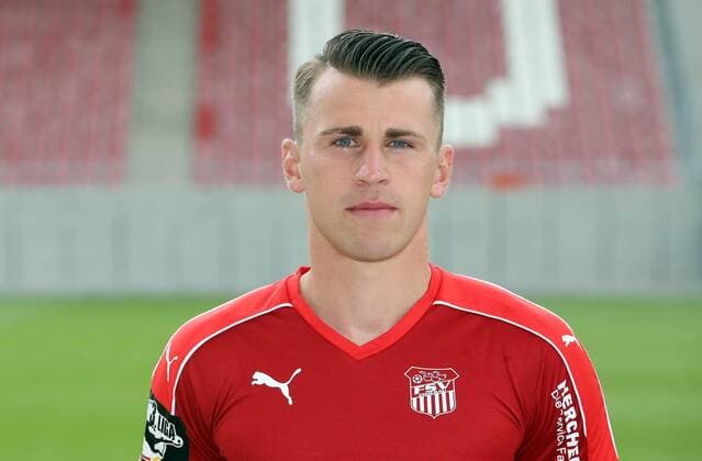 Team FSV Zwickau Fußball 3.Liga 2016 17 Zwickau, 02.07.2016, FSV Stadion, Fußball, 3.Liga, FSV Zwickau , Mannschaftspräsentation für die Saison 2016 2017. , Im Bild; Nils Miatke ,