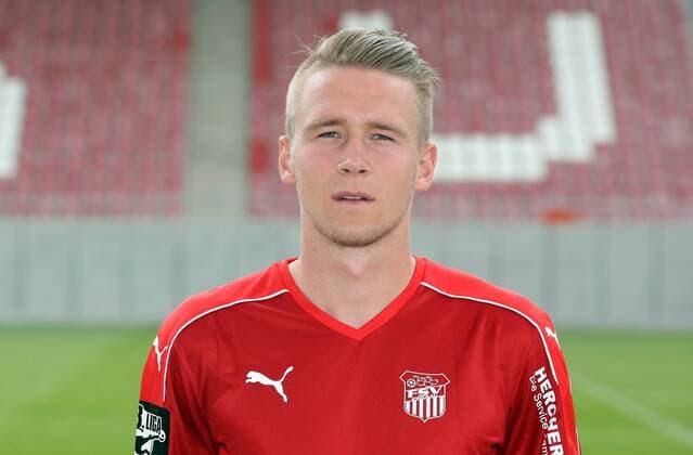 Team FSV Zwickau Fußball 3.Liga 2016 17 Zwickau, 02.07.2016, FSV Stadion, Fußball, 3.Liga, FSV Zwickau , Mannschaftspräsentation für die Saison 2016 2017. , Im Bild; Kevin Bönisch Boenisch ,