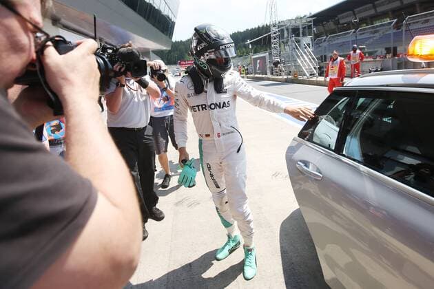 Motorsports: FIA Formula One World Championship WM Weltmeisterschaft 2016, Grand Prix of Austria, 6 Nico Rosberg (GER, Mercedes AMG Petronas Formula One Team), xHOCHxZWEIx