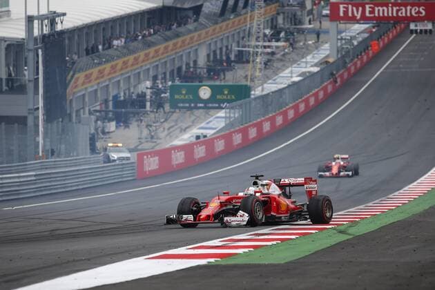 FORMULA 1 - GP of Austria 2016 SPIELBERG,AUSTRIA,03.JUL.16 - MOTORSPORTS, FORMULA 1 - Grand Prix of Austria, Red Bull Ring. Image shows Sebastian Vettel (GER Ferrari). GEPAxpictures xDanielxGoetzhaber