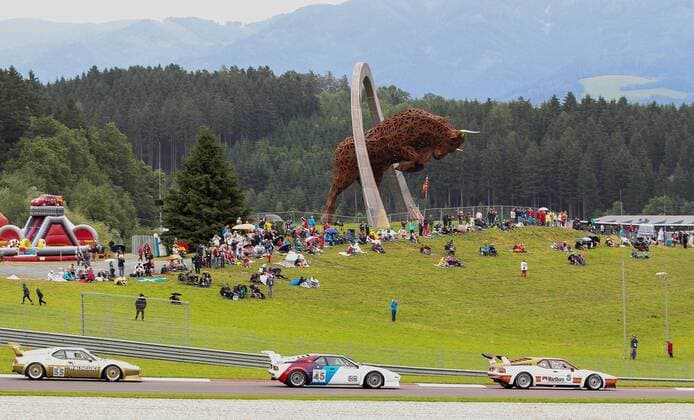 FORMULA 1 - GP of Austria 2016 SPIELBERG,AUSTRIA,03.JUL.16 - MOTORSPORTS, FORMULA 1 - Grand Prix of Austria, Red Bull Ring. Image shows the Legends race. keywords: legends parade. GEPAxpictures xMarioxKneisl