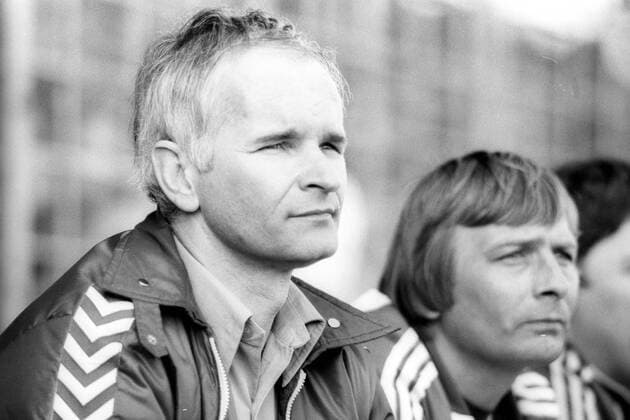 Arminia Bielefeld - VfB Stuttgart: Trainer Horst Franz (Bielefeld)