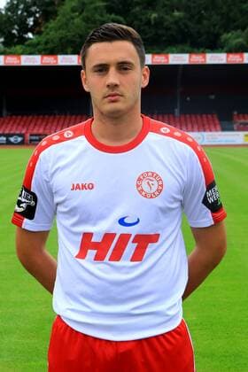 Fußball, GER, 3.Liga, Porträttermin 2016 2017, Fortuna Köln Dennis Engelman Offizieller Fototermin Fortuna Köln