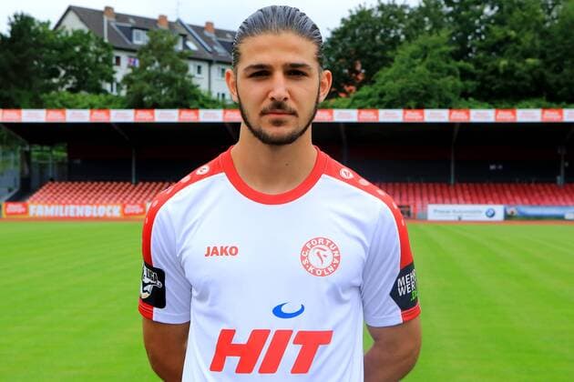 Fußball, GER, 3.Liga, Porträttermin 2016 2017, Fortuna Köln Serhat Koruk Offizieller Fototermin Fortuna Köln