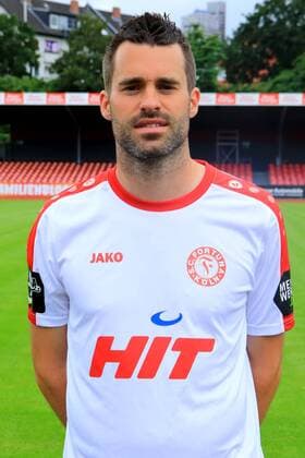 Fußball, GER, 3.Liga, Porträttermin 2016 2017, Fortuna Köln Kristoffer Andersen Offizieller Fototermin Fortuna Köln