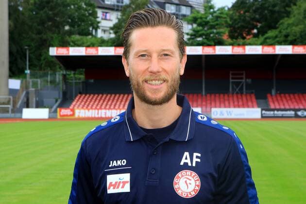 Fußball, GER, 3.Liga, Porträttermin 2016 2017, Fortuna Köln Co-Trainer Andre Filipovic Offizieller Fototermin Fortuna Köln