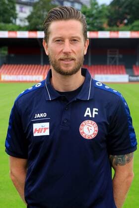 Fußball, GER, 3.Liga, Porträttermin 2016 2017, Fortuna Köln Co-Trainer Andre Filipovic Offizieller Fototermin Fortuna Köln