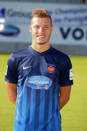 Fussball , GER, 2.BL, Portraettermin 2016 2017, 1.FC Heidenheim, Dominik Widemann ( 1.FC Heidenheim ), Heidenheim Copyright: Langer Eibner-Pressefoto EP_HLR