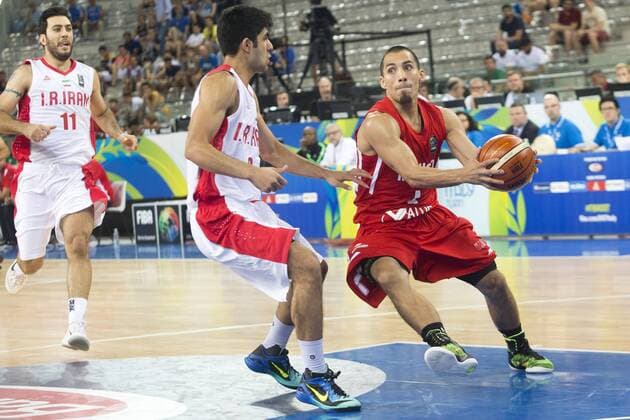 July 5, 2016 - Turin, Italy - The mexican point guard Paul Stoll drives to the basket in the match between Mexico and Iran at 2016 FIBA Olympic Qualifying Tournament in Turin, Italy on July 5, 2016. FIBA Qualifying Tournament: Mexico v Iran  - ZUMAn230