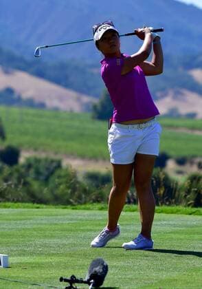 07 July 16: Lydia Ko tees off on par 3 during the US Women s Open at CordeValle Golf Club in San Martin, CA. (Photo by Rob Sirota Icon Sportswire) GOLF: JUL 07 LPGA Golf Damen - U.S. Women s Open - First Round Icon16070725921 EDITORIAL USE ONLY