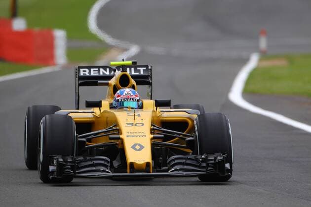 British Grand Prix, Silverstone 07 - 10 July 2016 08.07.2016 - Free Practice 1, Jolyon Palmer (GBR) Renault F1 Team RS16 