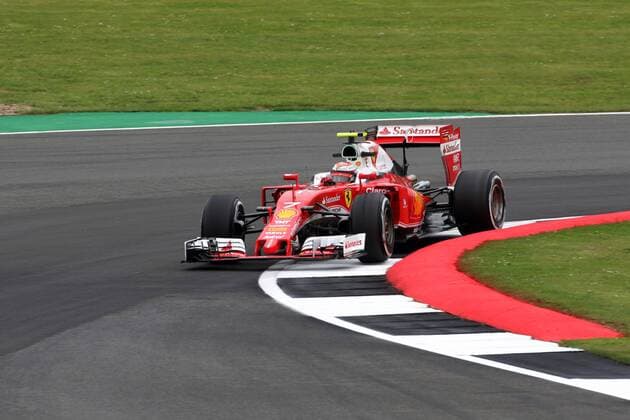 British Grand Prix, Silverstone 07 - 10 July 2016 08.07.2016 - Free Practice 1, Kimi Raikkonen (FIN) Scuderia Ferrari SF16-H 