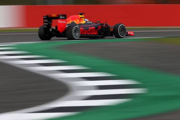 British Grand Prix, Silverstone 07 - 10 July 2016 08.07.2016 - Free Practice 1, Daniel Ricciardo (AUS) Red Bull Racing RB12 