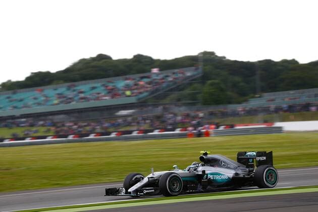 MotorSports: FIA Formula One World Championship WM Weltmeisterschaft 2016, Grand Prix of Great Britain, 6 Nico Rosberg (GER, Mercedes AMG Petronas Formula One Team), xHOCHxZWEIx