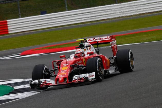 MotorSports: FIA Formula One World Championship WM Weltmeisterschaft 2016, Grand Prix of Great Britain, 7 Kimi Raikkonen (FIN, Scuderia Ferrari), xHOCHxZWEIx