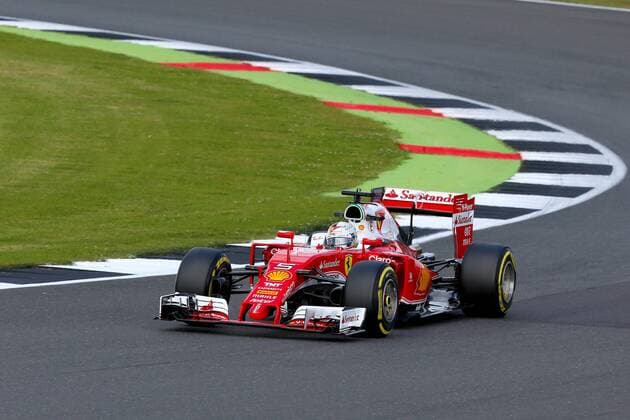 Sebastian Vettel, Scuderia Ferrari, formula 1 GP, Great Britain in Silverstone 09.07.2016 Photo:mspb Jerry Andre Sebastian Vettel, formula 1 GP, Great Britain