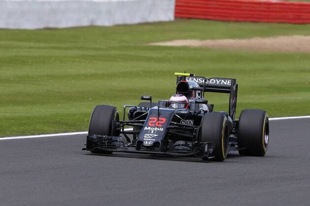 Jenson Button, McLaren Honda, formula 1 GP, Great Britain in Silverstone 09.07.2016 Photo:mspb Jerry Andre Jenson Button, formula 1 GP, Great Britain
