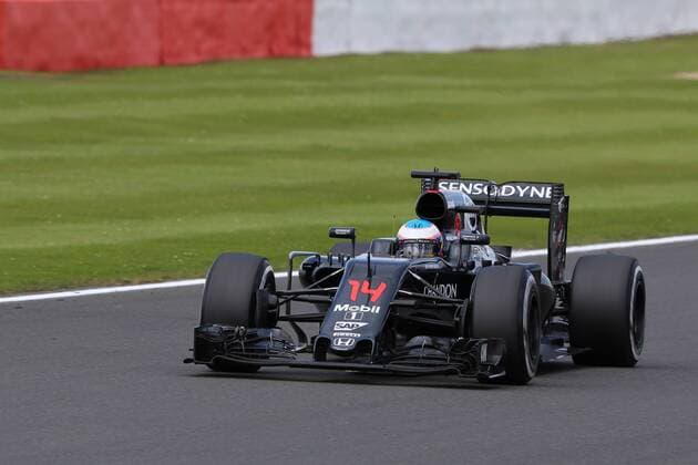 Fernando Alonso, McLaren Honda, formula 1 GP, Great Britain in Silverstone 09.07.2016 Photo:mspb Jerry Andre Fernando Alonso, formula 1 GP, Great Britain