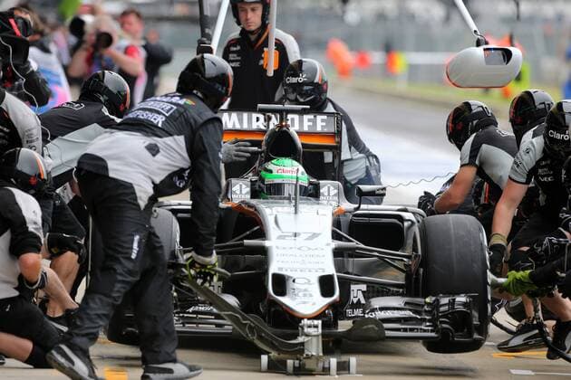 British Grand Prix, Silverstone 07 - 10 July 2016 09.07.2016 - Free Practice 3, Nico Hulkenberg (GER) Sahara Force India F1 VJM09 