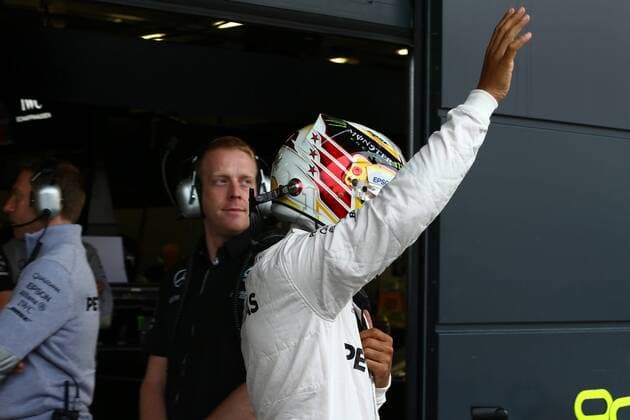 British Grand Prix, Silverstone 07 - 10 July 2016 09.07.2016 - Free Practice 3, Lewis Hamilton (GBR) Mercedes AMG F1 W07 Hybrid 
