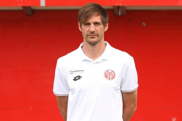 Fußball, 3. Liga, 1. FSV Mainz 05 II Porträttermin MICHAEL FALKENMAYER CO-TRAINER FUSSBALL, GER, 3. LIGA, PORTRAETTERMIN 2016 17, MAINZ 05 U23, MAINZ 05 II 