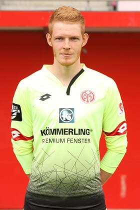 Fußball, 3. Liga, 1. FSV Mainz 05 II Porträttermin PATRICK MANTHE FUSSBALL, GER, 3. LIGA, PORTRAETTERMIN 2016 17, MAINZ 05 U23, MAINZ 05 II 