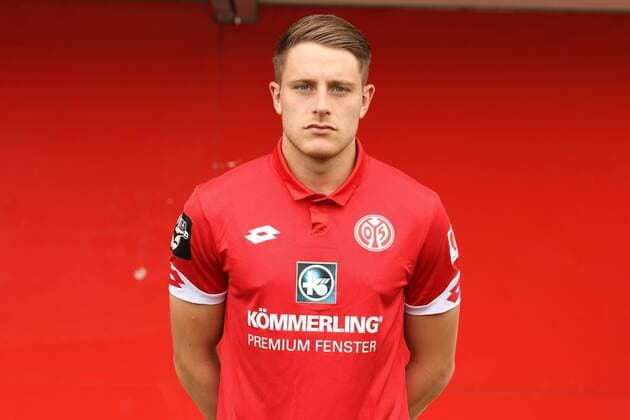 Fußball, 3. Liga, 1. FSV Mainz 05 II Porträttermin TIM MUELLER FUSSBALL, GER, 3. LIGA, PORTRAETTERMIN 2016 17, MAINZ 05 U23, MAINZ 05 II 