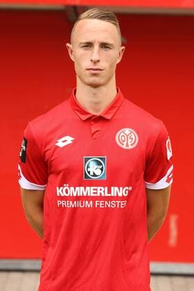 Fußball, 3. Liga, 1. FSV Mainz 05 II Porträttermin MAURICE NEUBAUER FUSSBALL, GER, 3. LIGA, PORTRAETTERMIN 2016 17, MAINZ 05 U23, MAINZ 05 II 
