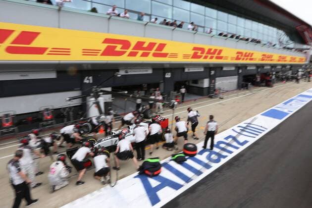 Motorsports: FIA Formula One World Championship WM Weltmeisterschaft 2016, Grand Prix of Great Britain, 8 Romain Grosjean (FRA, Haas F1 Team), xHOCHxZWEIx