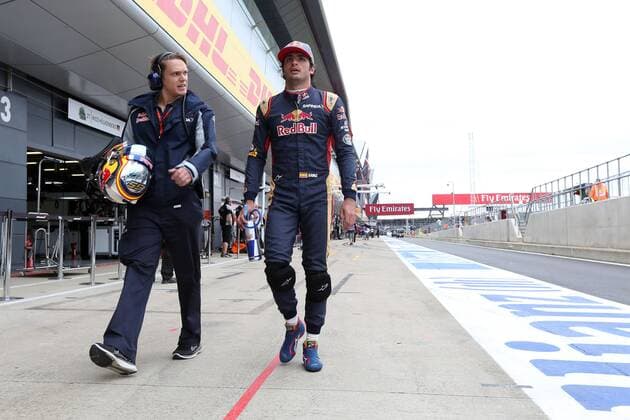 Motorsports: FIA Formula One World Championship WM Weltmeisterschaft 2016, Grand Prix of Great Britain, 55 Carlos Sainz Junior (ESP, Scuderia Toro Rosso), xHOCHxZWEIx