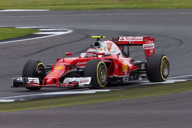 09.07.2016. Silverstone, Northants, England. Formula One British Grand Prix Qualifying. Scuderia Ferrari driver Kimi Raikkonen. xTimxWilliamsx  ActionPlus11759988